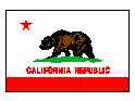 California Flag, Link to California's Home Page